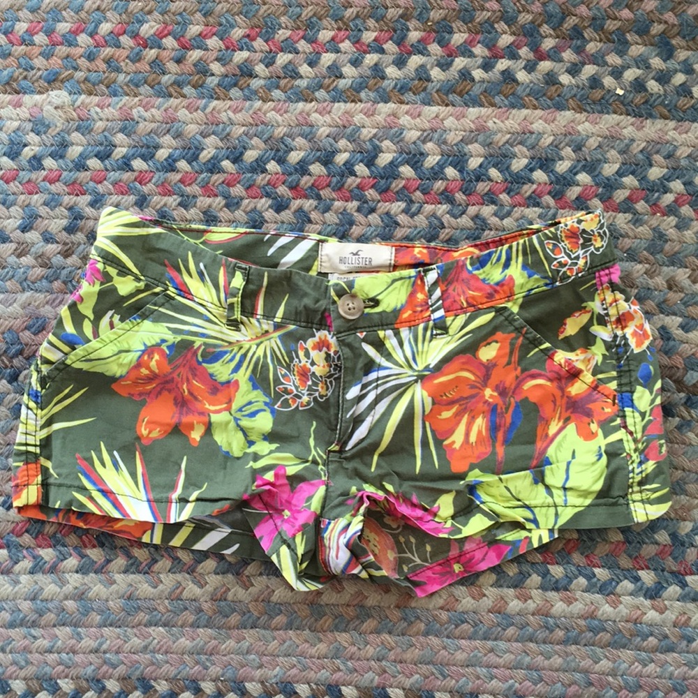Hollister Floral Print Shorts